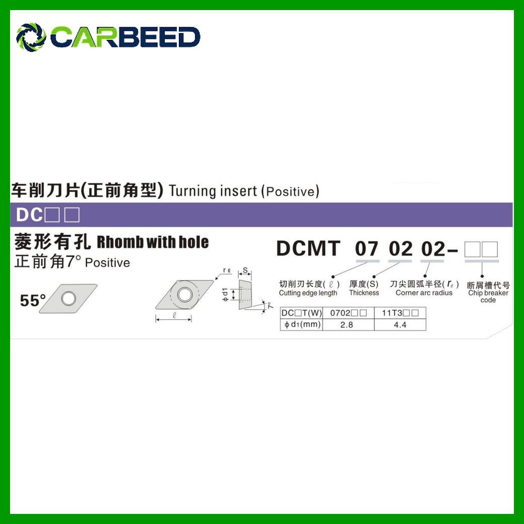 فص DNMG150408-TM LF9018 – فص 15– شكل معين زاوية 55° – سمك 4.76 مم - Image 3