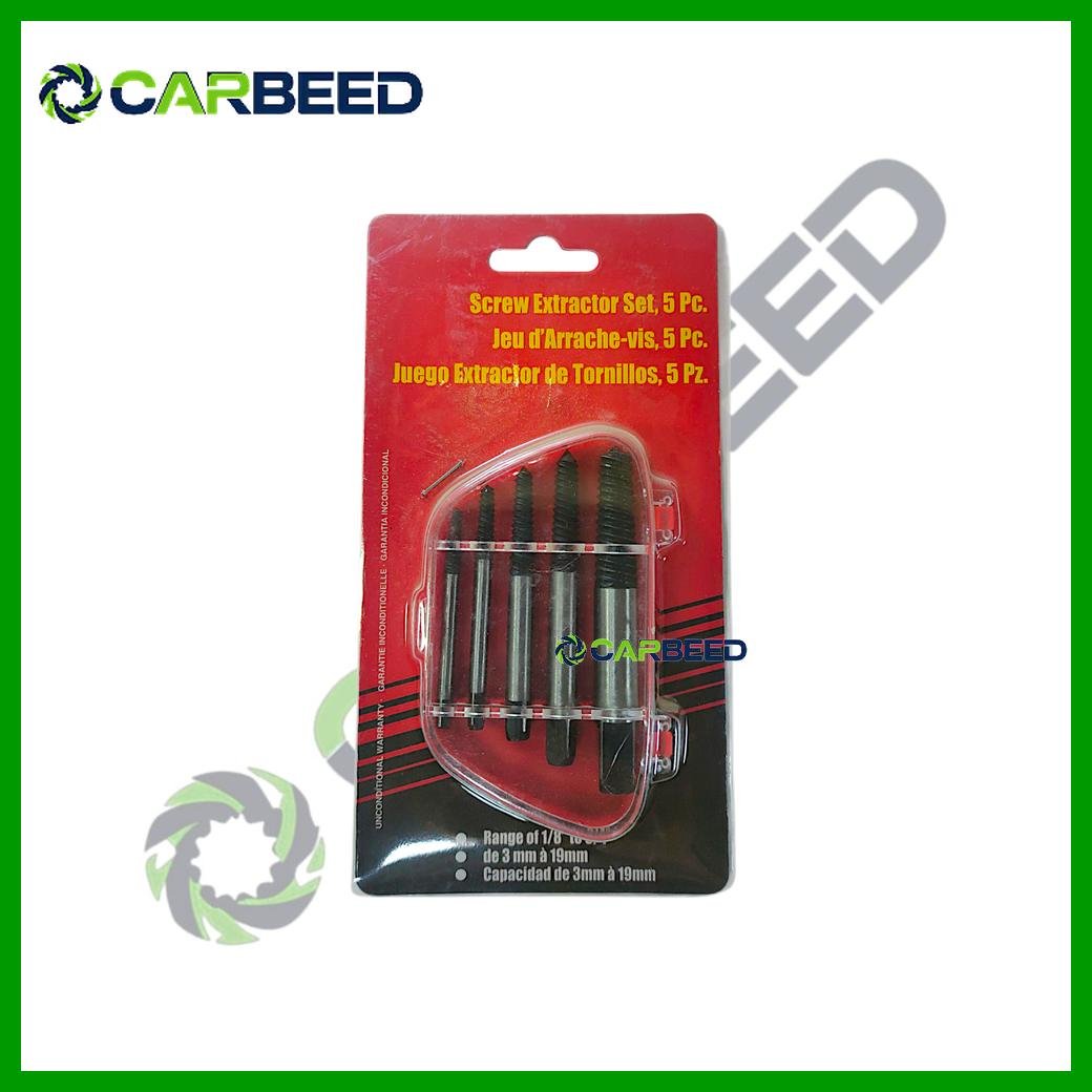 طقم ايزى اوت 5 قطع ( 3 مم إلى 19 مم) (مستخرج مسامير مكسورة) - Easy out - Image 2