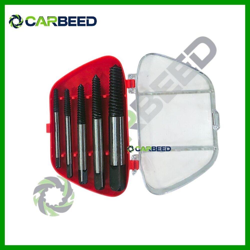 طقم ايزى اوت 5 قطع ( 3 مم إلى 19 مم) (مستخرج مسامير مكسورة) - Easy out