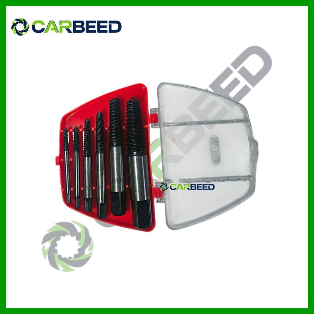 طقم ايزى اوت 6 قطع ( 3 مم إلى 22 مم) (مستخرج مسامير مكسورة) - Easy out