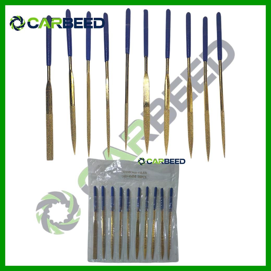 طقم مبرد ألماظ ذهبي – 10 قطع - Image 3