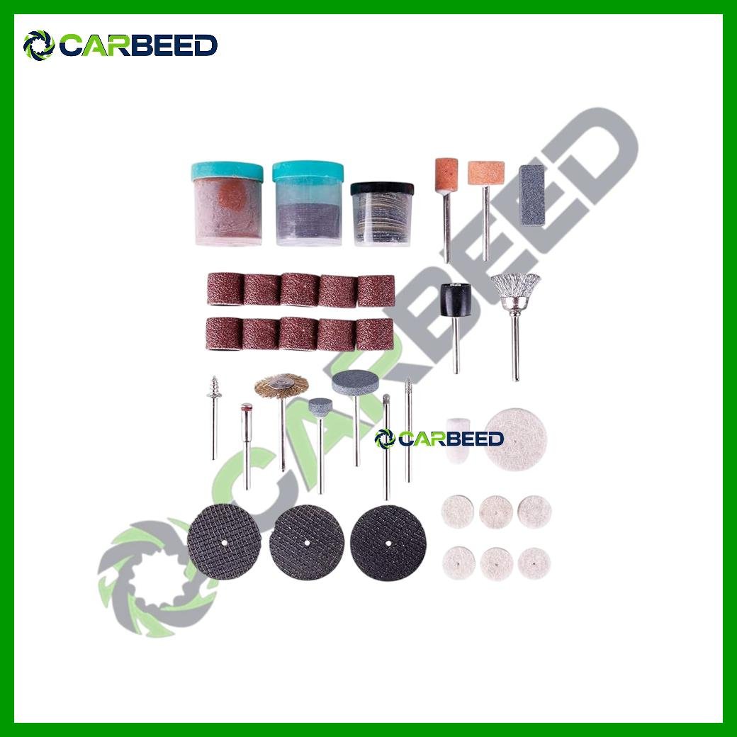 طقم غيار ميني كرافت 105 قطعة – مجموعة إكسسوارات متعددة للأعمال الدقيقة - Mini Craft Accessories Kit – 105 Pieces Rotary Tool Set - Image 2