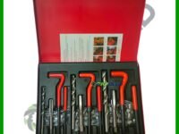 شنطة ذكر وسوستة 6–10 مم = complete thread-repair kit for M6 | M8 | M10 (Straight type inserts + taps + drill + insertion tool)
