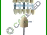 لباد اكس 3 مم اقطر مختلفة – بلحة لميني كرافت - Felt Polishing Wheel 3 mm Shank – bullet Type for Mini Craft