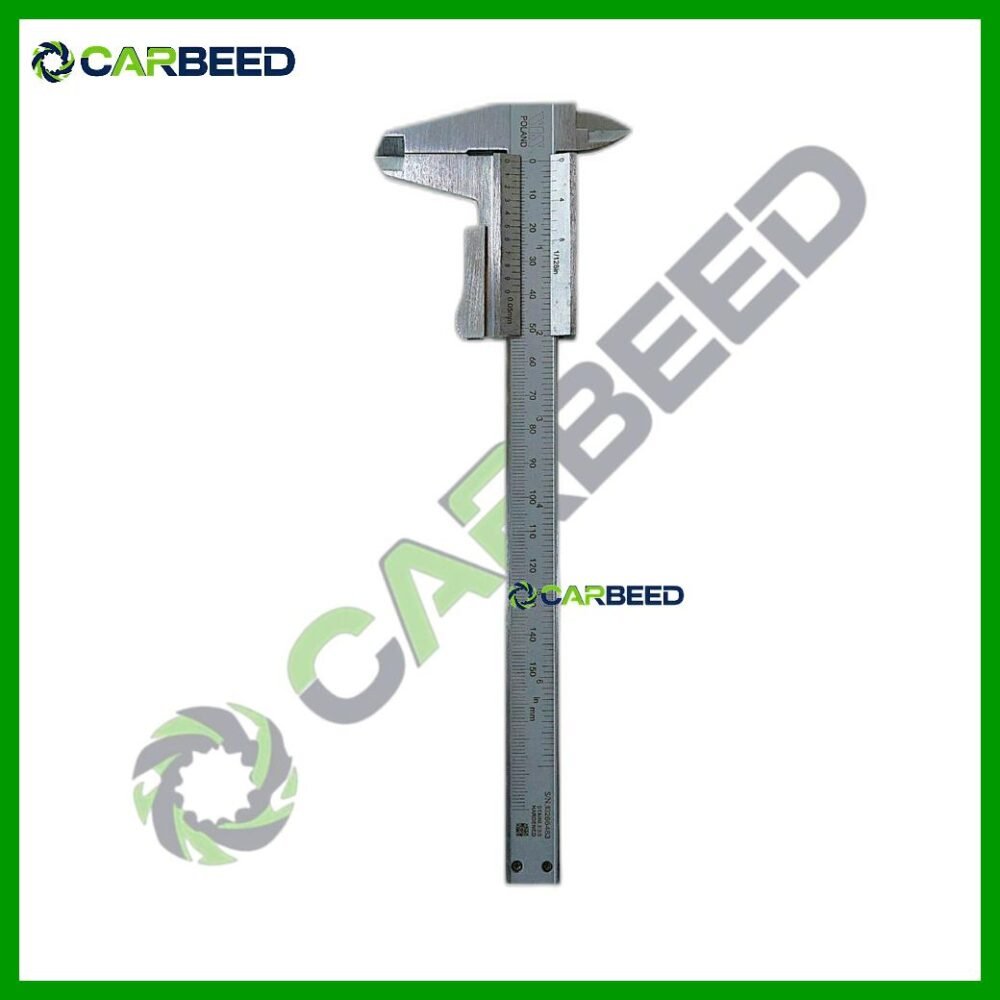 باكوليس 6 بوصة ( قدمة ورنية ) نوع سوستة - Vernier Caliper 6 inch