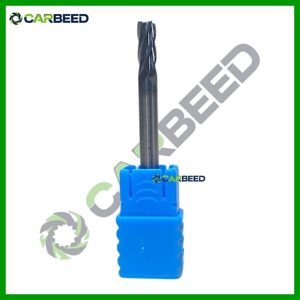 اندميل كربيد ريكول 45° - Carbide End Mill 45° Helix - "اندميل كربيد ريكول 45 مقاس 4 مللى"