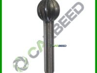فريزة حـديـد قطر 12 مم اكس 6 مللى مدورة - HSS Ball Rotary Burr 12mm x 6mm