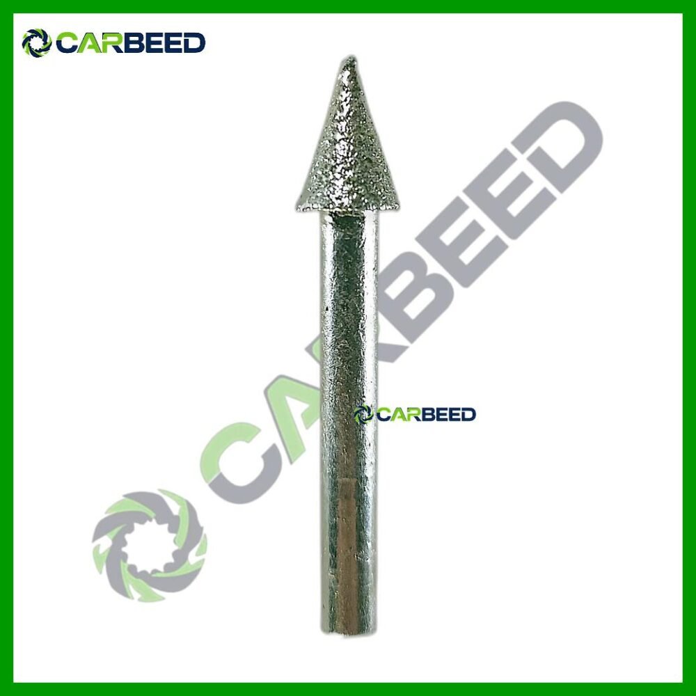 فريزه الماظ 6 /10 مسلوبه لوكس - LUX Tapered Diamond Rotary File 10mm Head x 6mm Shank