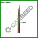 فريزه الماظ 6 / 6 مسلوبه لوكس - LUX Tapered Diamond Rotary File 6mm Head x 6mm Shank