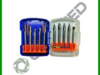 طقم فريزة كربيد 6 مم 10 ق - Carbide Burr Set 6 mm (10 pcs)