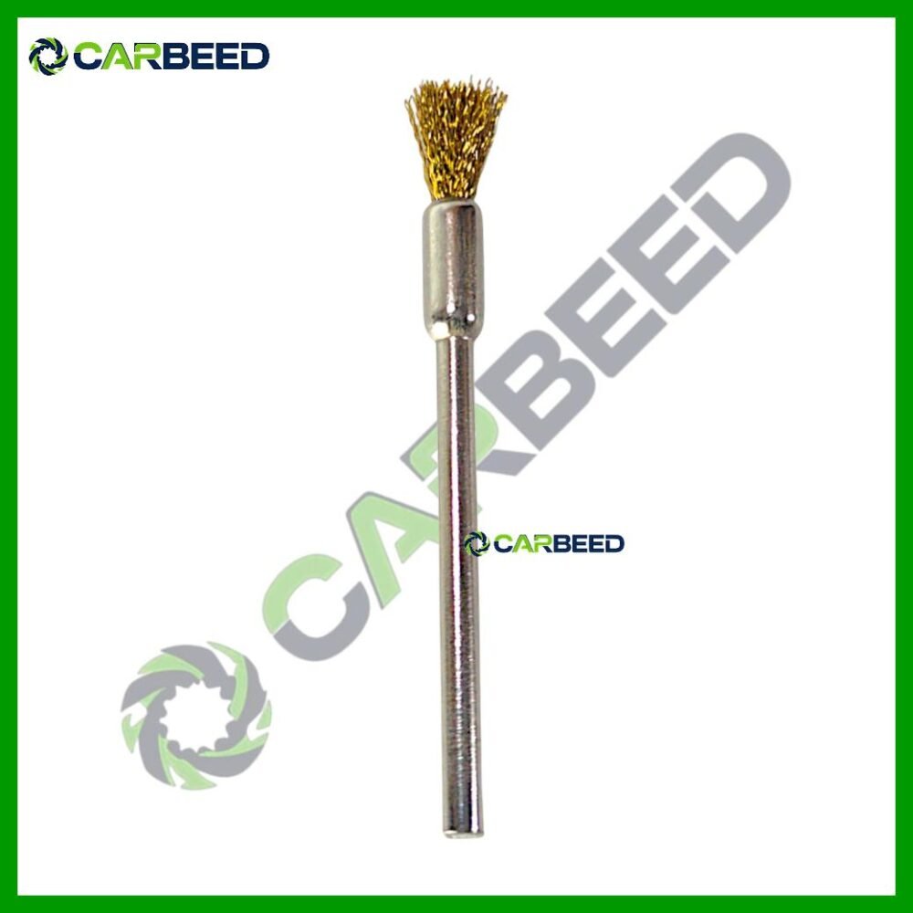 فرشة سلك معدن ذقن اكس 3 مم  – ميني كرافت - Mini Craft Metal Wire Wheel Brush – 3mm Shank