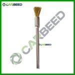 فرشة سلك معدن ذقن اكس 3 مم  – ميني كرافت - Mini Craft Metal Wire Wheel Brush – 3mm Shank
