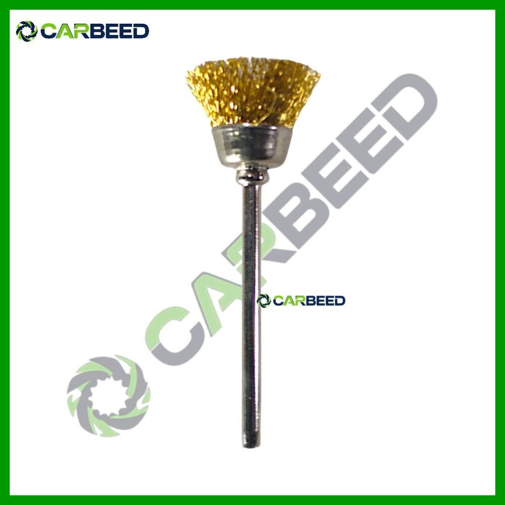 فرشة سلك معدن كباية اكس 3 مم – قطر 25 مم – ميني كرافت - Mini Craft Metal Wire Wheel Brush – 25mm – 3mm Shank (Copy)