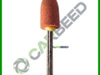 حجر تجليخ ميني كرافت أحمر اكس 3 مم قطر 10 مم – بلحة- Mini Craft Red Grinding Stone 3mm Shank Bullet type