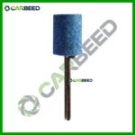 حجر تجليخ ميني كرافت ازرق اكس 3 مم قطر 12 مم – اسطواني- Mini Craft Blue Grinding Stone 3mm Shank Cylindrical type