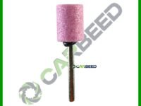 حجر تجليخ ميني كرافت أحمر اكس 3 مم قطر 12 مم – اسطواني- Mini Craft Red Grinding Stone 3mm Shank Cylindrical type