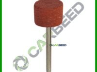 حجر تجليخ ميني كرافت أحمر × 3 مم – أسطواني - Mini Craft Red Grinding Stone 3mm Shank