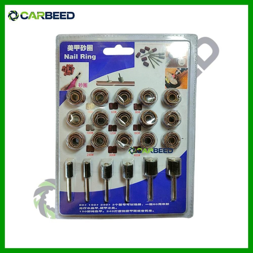 طقم صنفرة بالدليل ميني كرافت 51 قطعة - Mini Craft Sanding Drum Kit with Axes