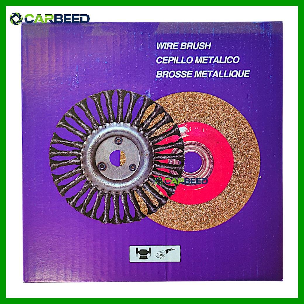 فرشة سلك مستديرة حديد - Round Steel Wire Brush - Image 5