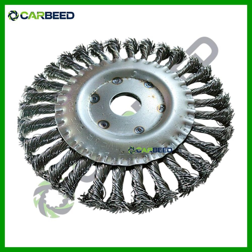 فرشة سلك مستديرة مجدولة - Twisted Round Wire Brush