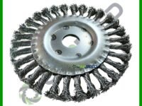 فرشة سلك مستديرة مجدولة - Twisted Round Wire Brush