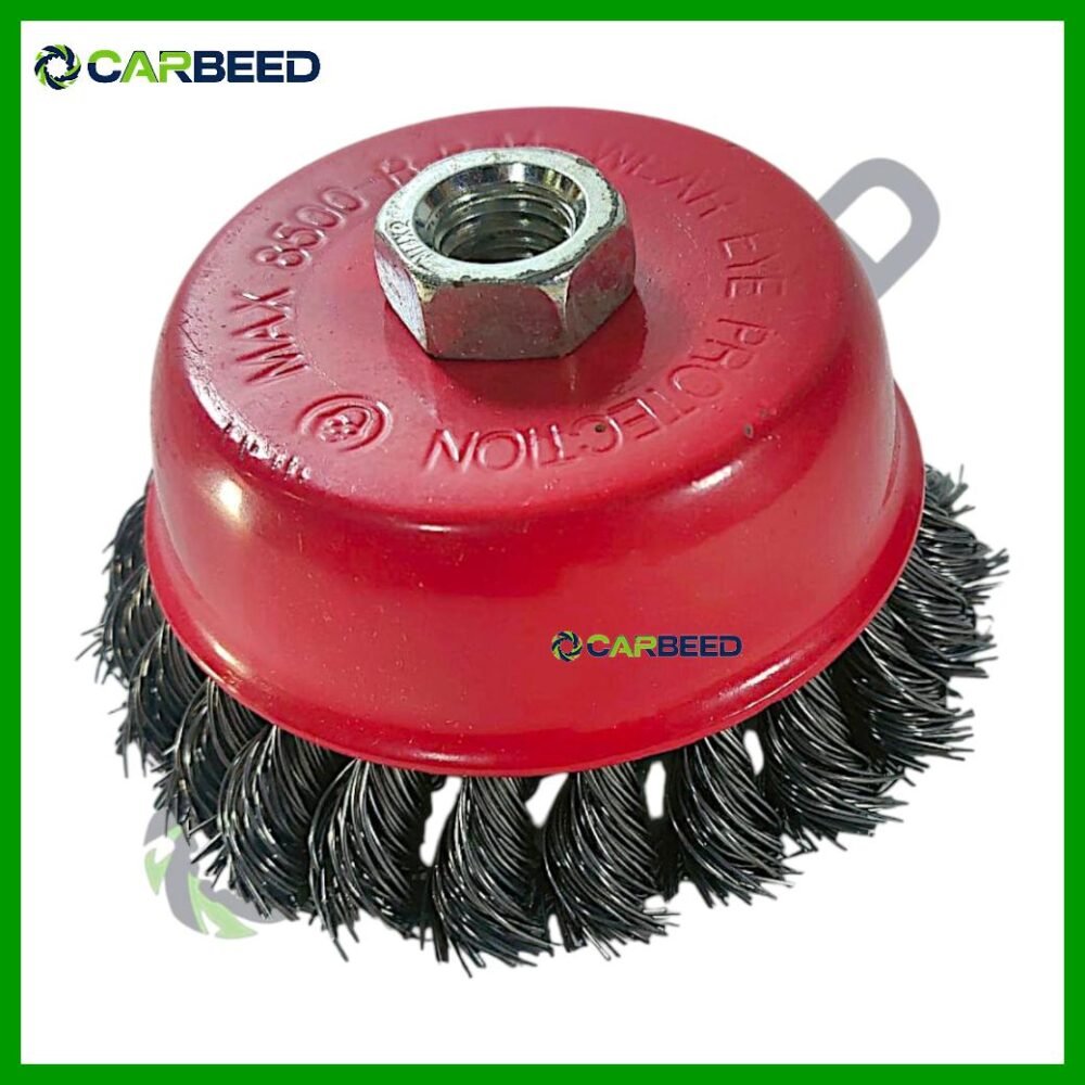 فرشة سلك كباية مـجـدولـة صاروخ - Twisted Cup Wire Brush