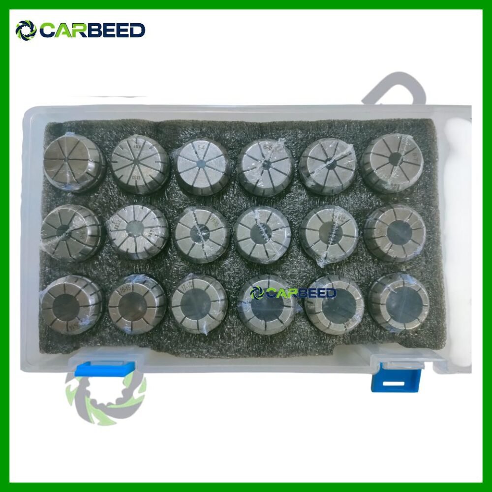 طقم كولت ER32 من 2 إلى 20 مم – 18 قطعة - ER32 Collet Set