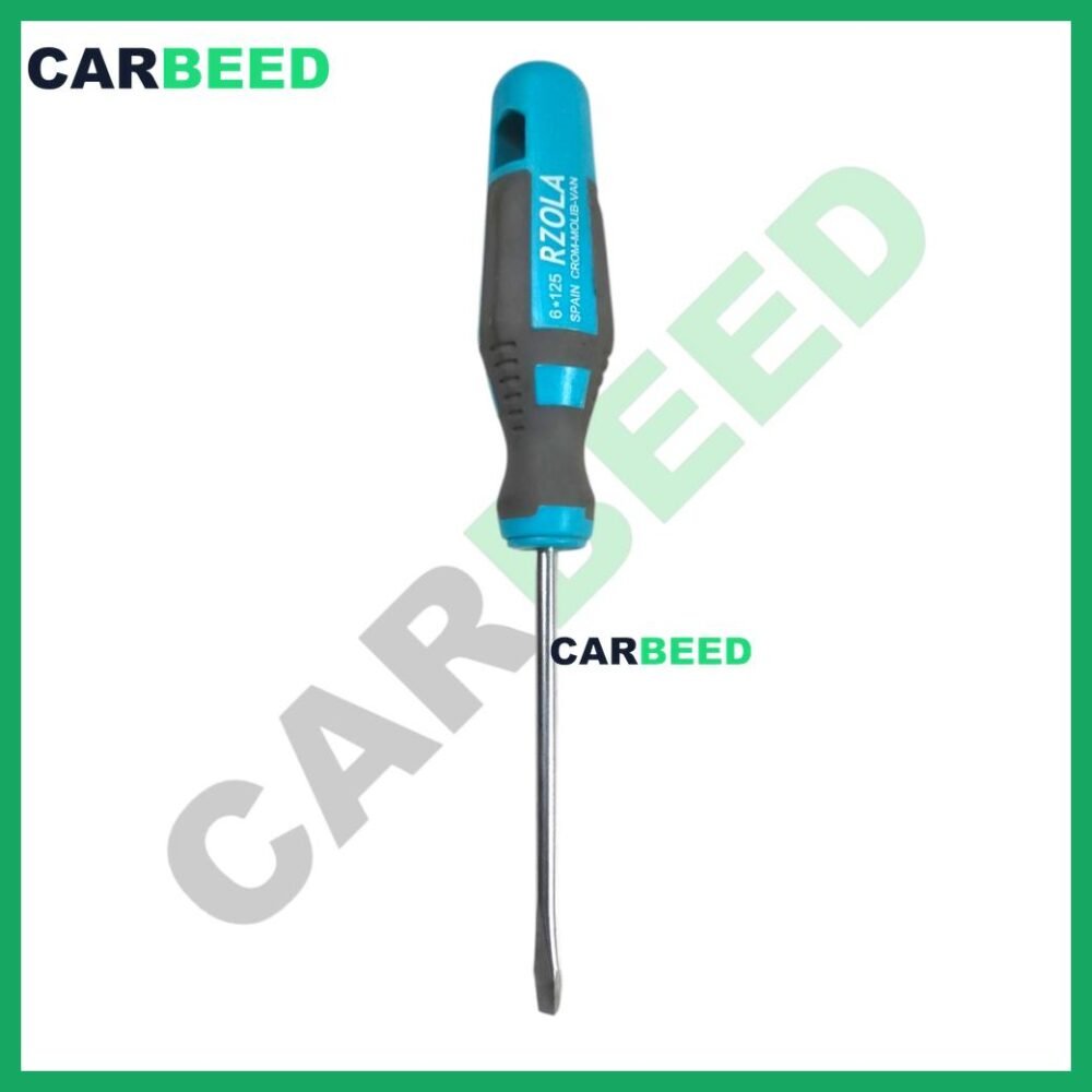 مفك 6x125 مطلي بطبقة كروم فاناديوم - 6x125 Chrome Vanadium Screwdriver